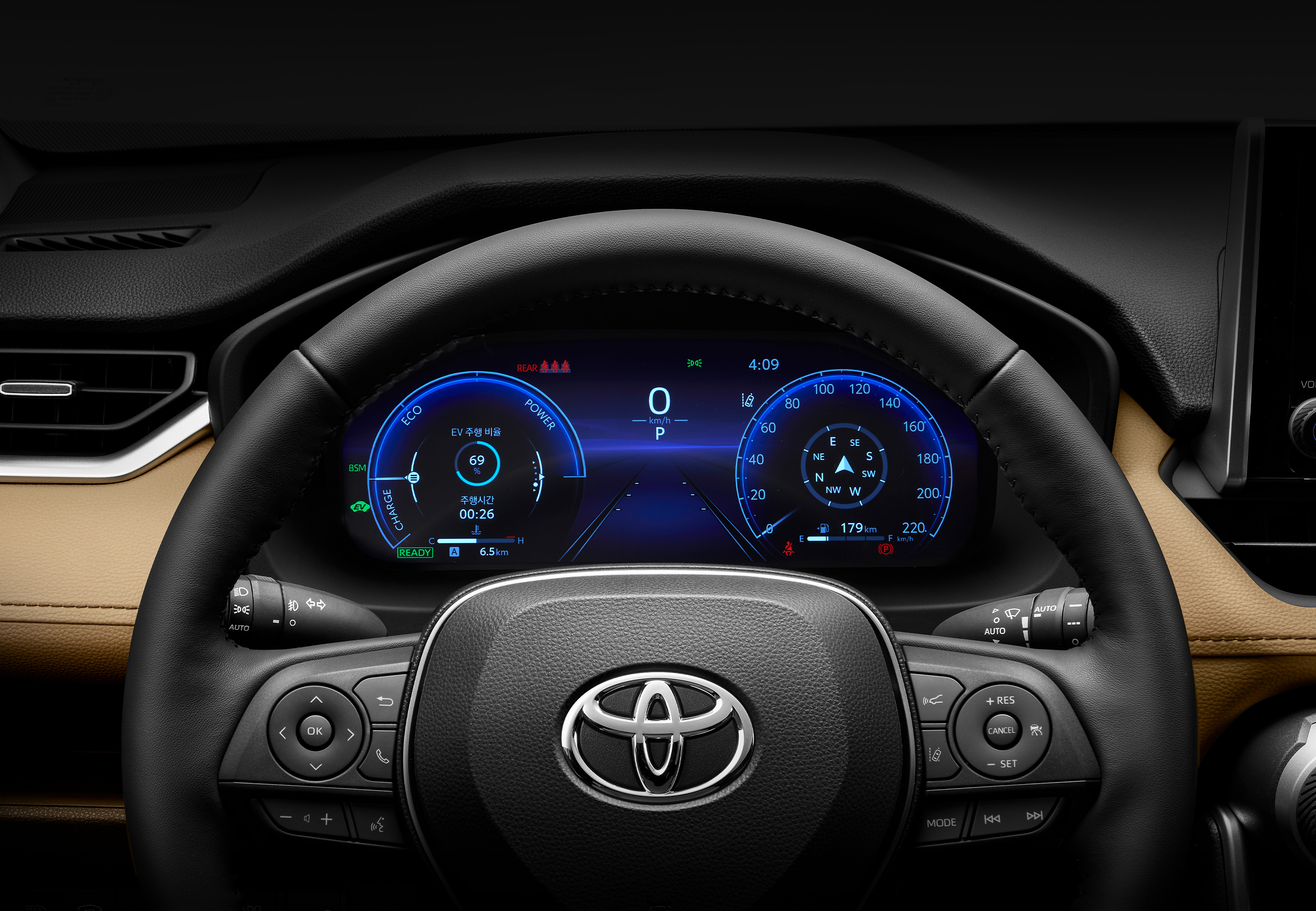 12.3인치 멀티 인포메이션 디스플레이 (MID)