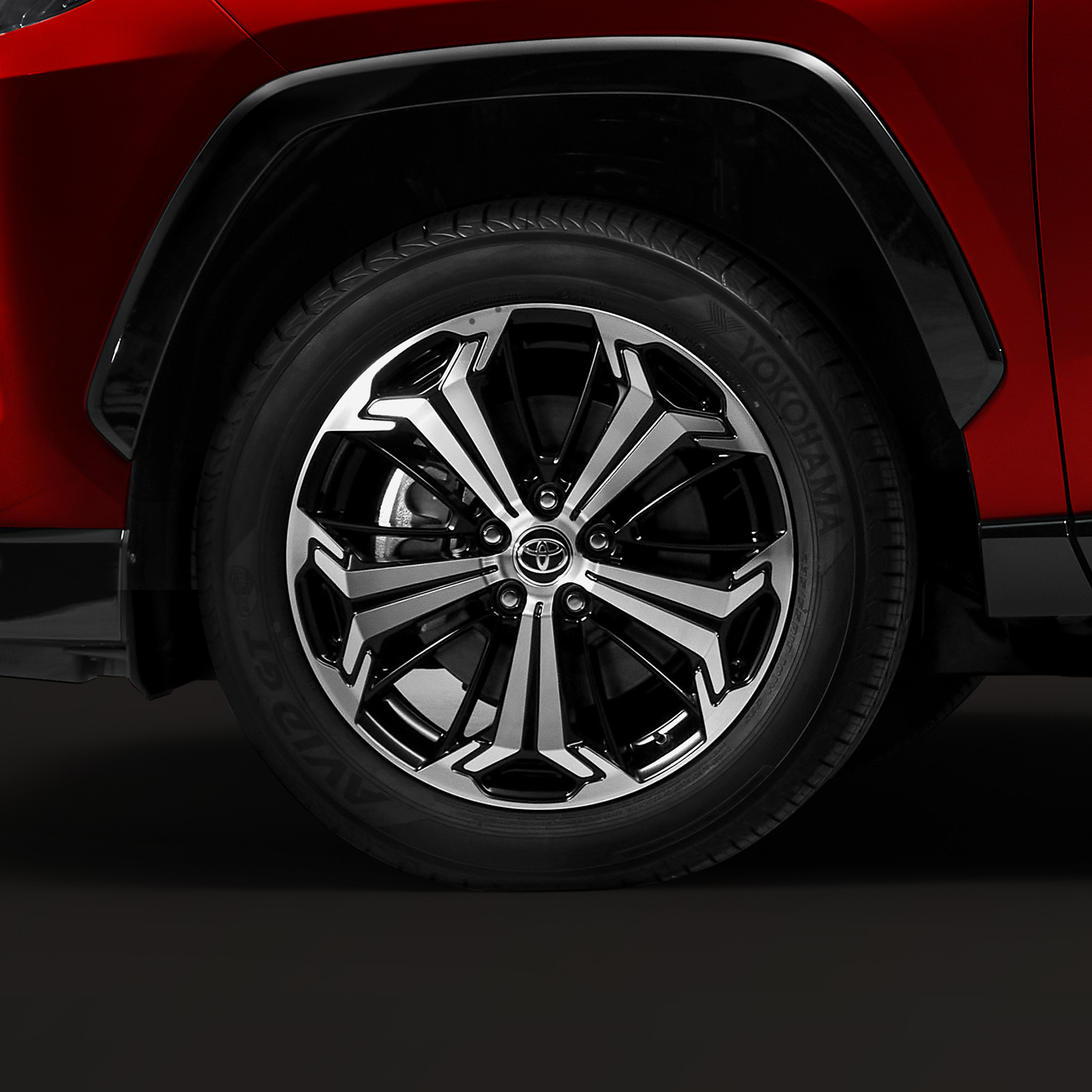 블랙패턴 마감 19인치 휠