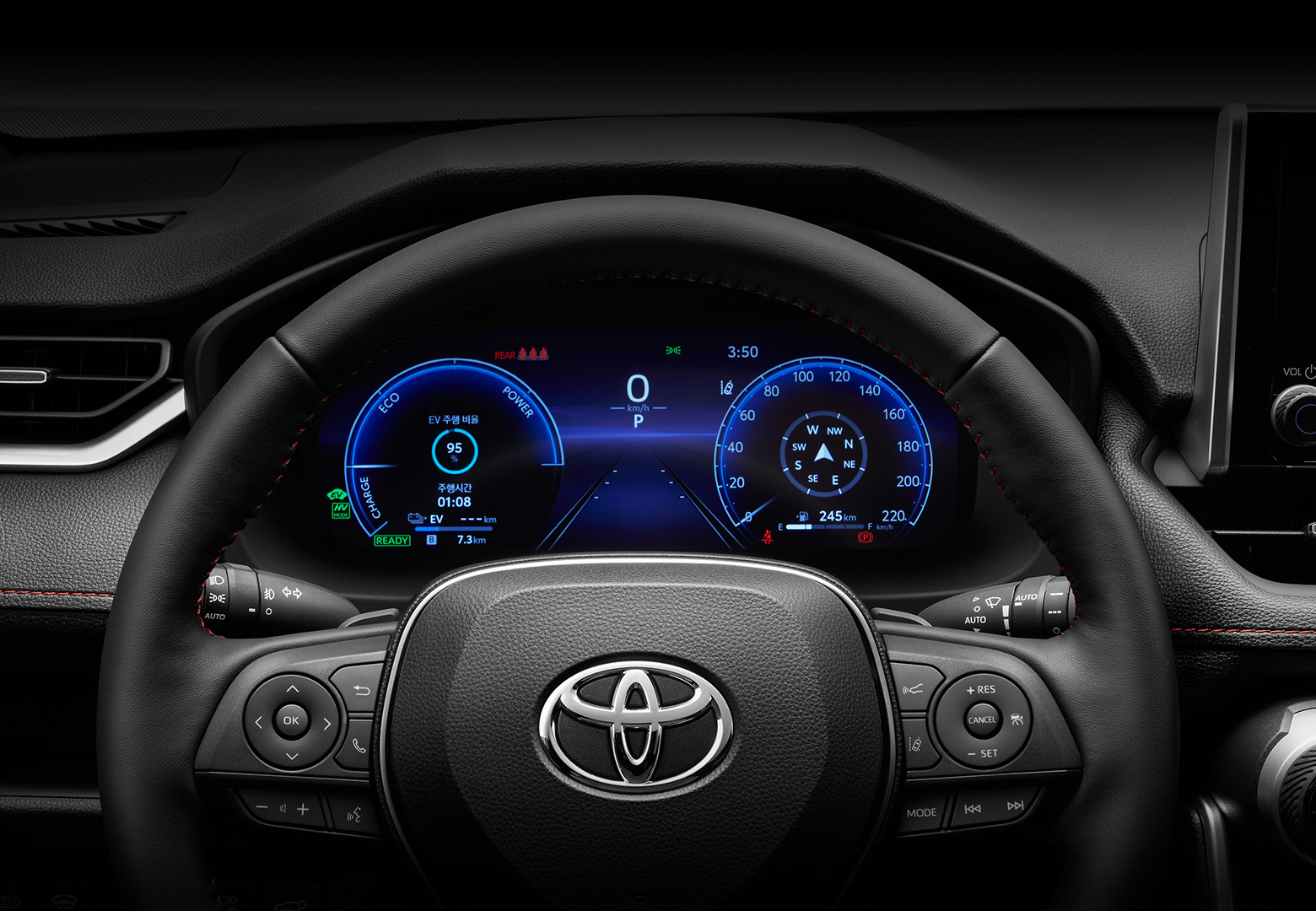 12.3인치 멀티 인포메이션 디스플레이 (MID)